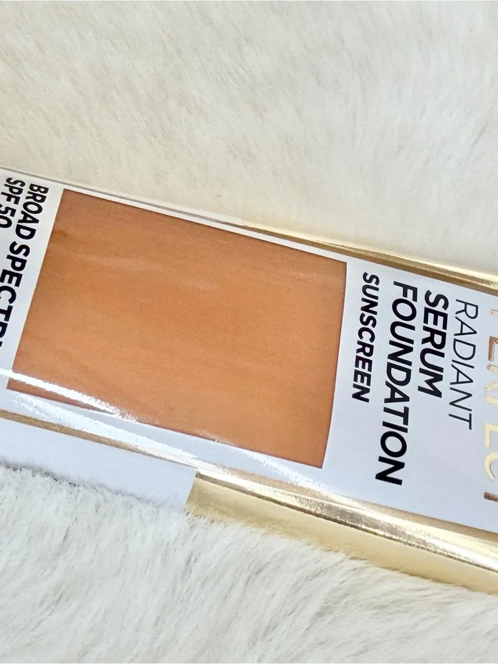 Age Perfect Radiant Serum Foundation  Sunscreen SPF 50 +antioxidants-Toffee 100